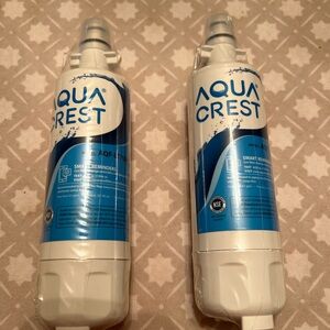 LG AquaCrest Replacement Water Filters for fridge (Pair)
